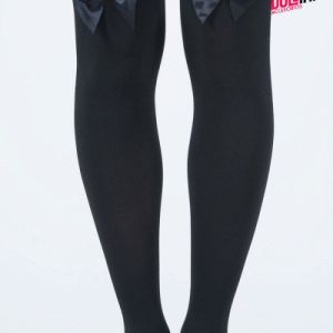 Media pantalon black bow