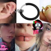 Simulador de piercing aro de presion