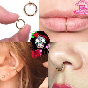 Simulador de piercing aro de presion