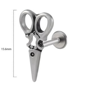 Joya de piercing scissors