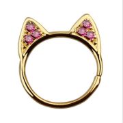 Joya de piercing cat ears shine