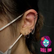 Cadena para piercings