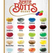 Caja de grageas sabores extraños harry potter bertie botts beans 34 gr