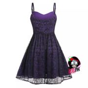 Vestido skulls net